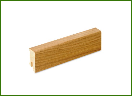 DĄB 40 x 16 - drewniana fornirowana-lakierowana